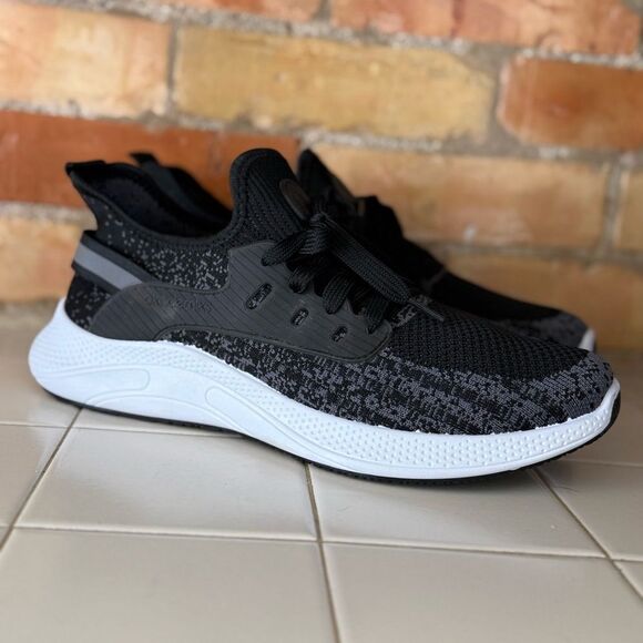 Akademiks Men's Flight Sneaker Black Grey Size 10 - Picture 2 of 16